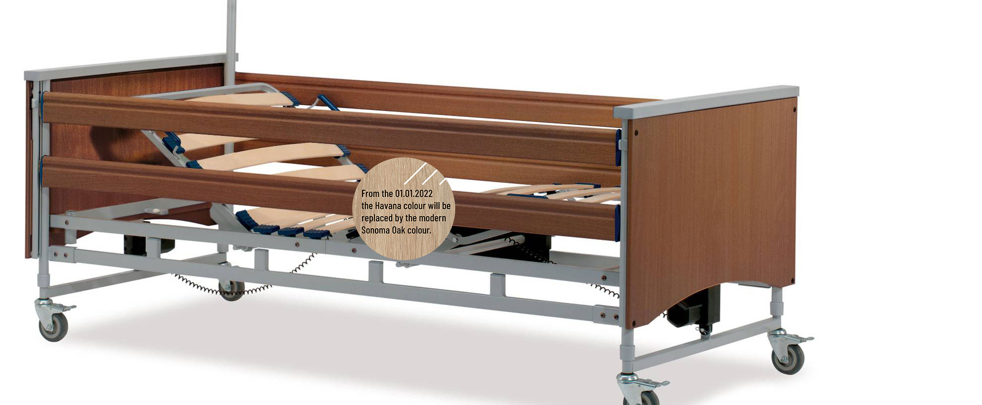 Bariatric Bed Domiflex 185 Kg For Home Care | Bock